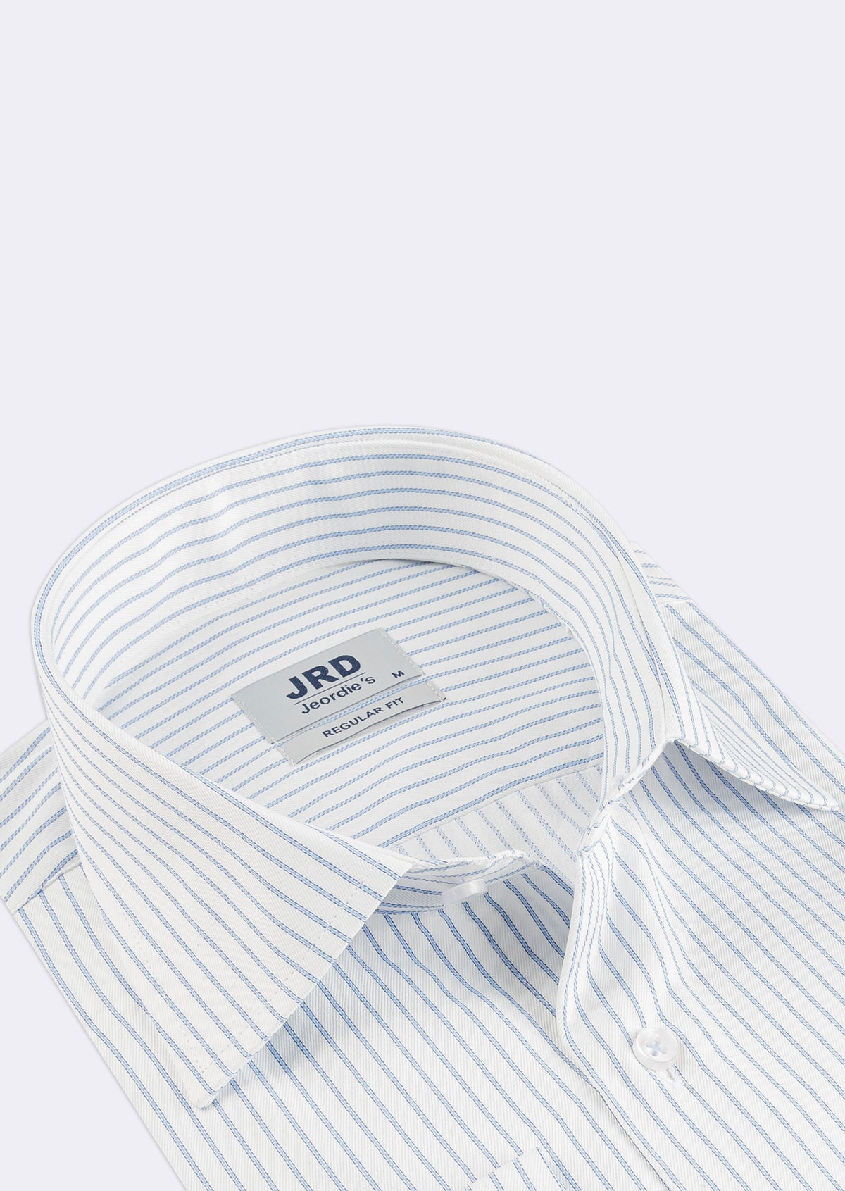 White - Blue Long Sleeve Shirt
