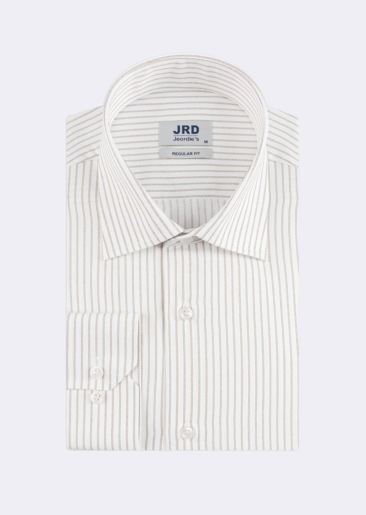 White - Beige Long Sleeve Shirt