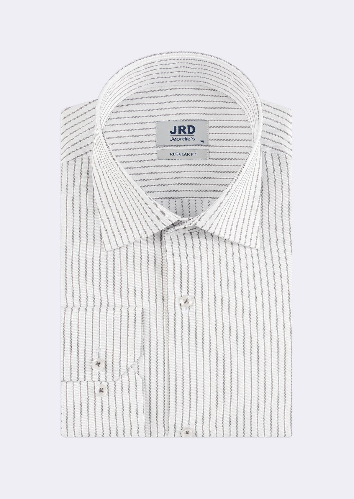 White - Grey Long Sleeve Shirt