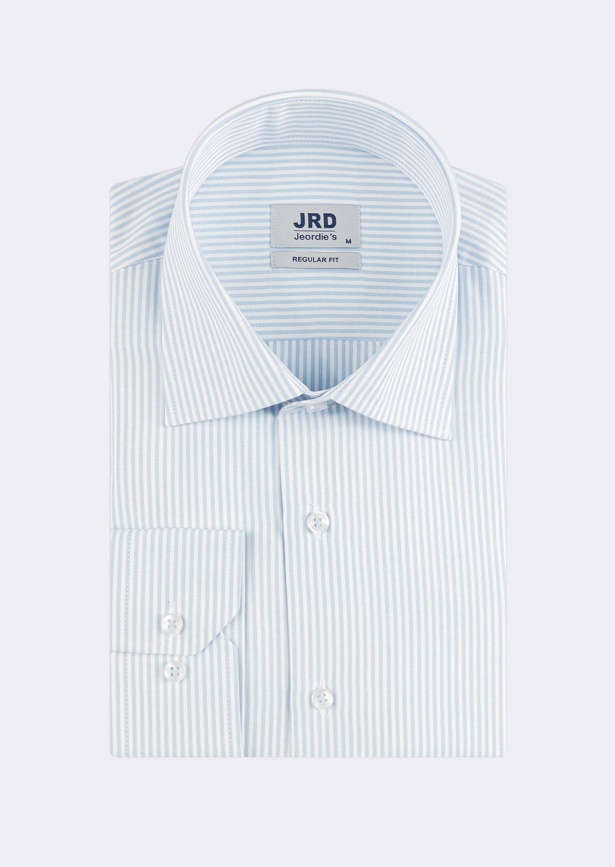 White - Blue Long Sleeve Shirt