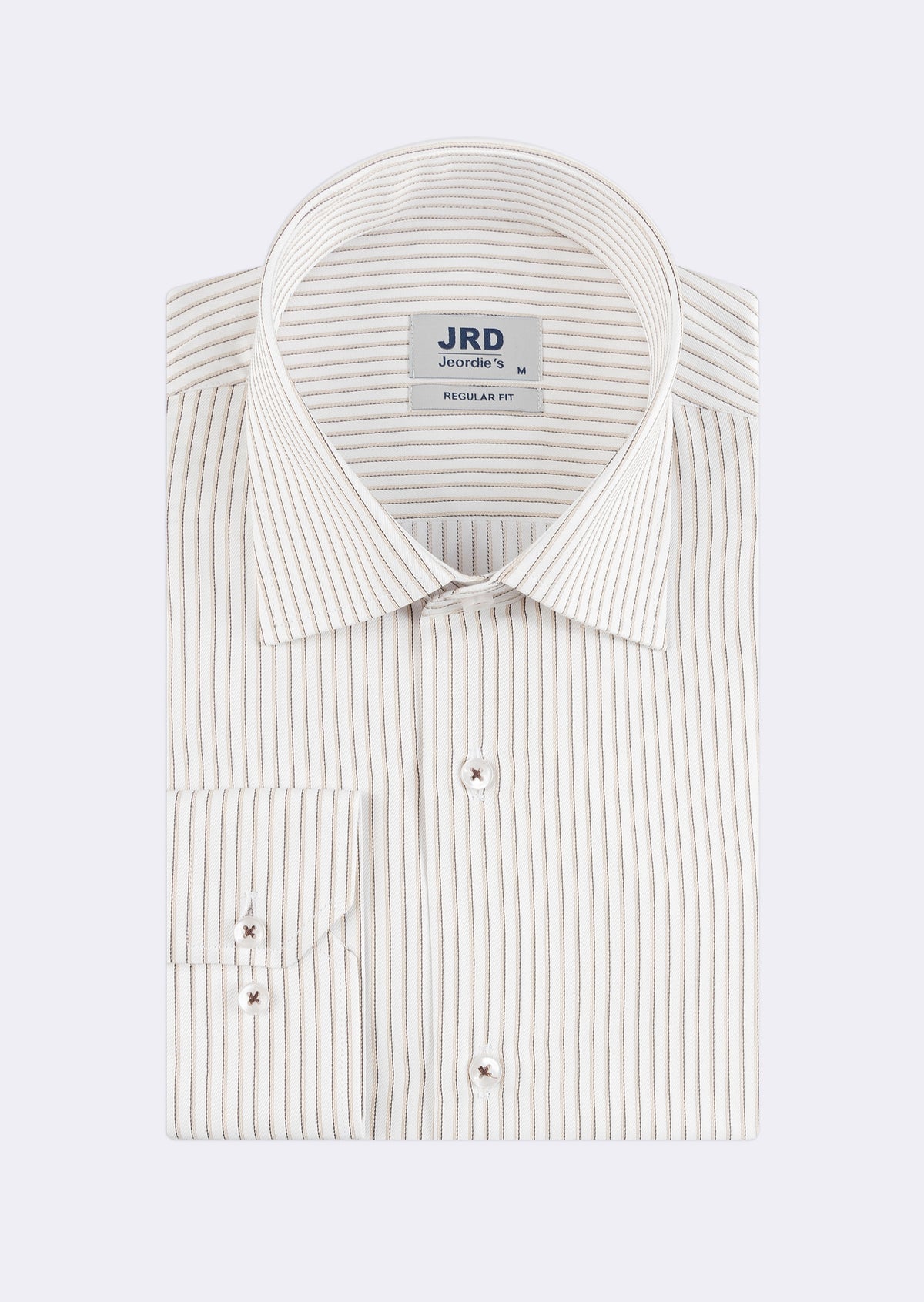 White - Beige Long Sleeve Shirt