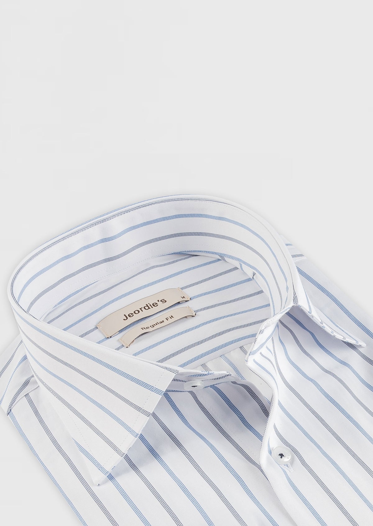 White - Navy Long Sleeve Shirt