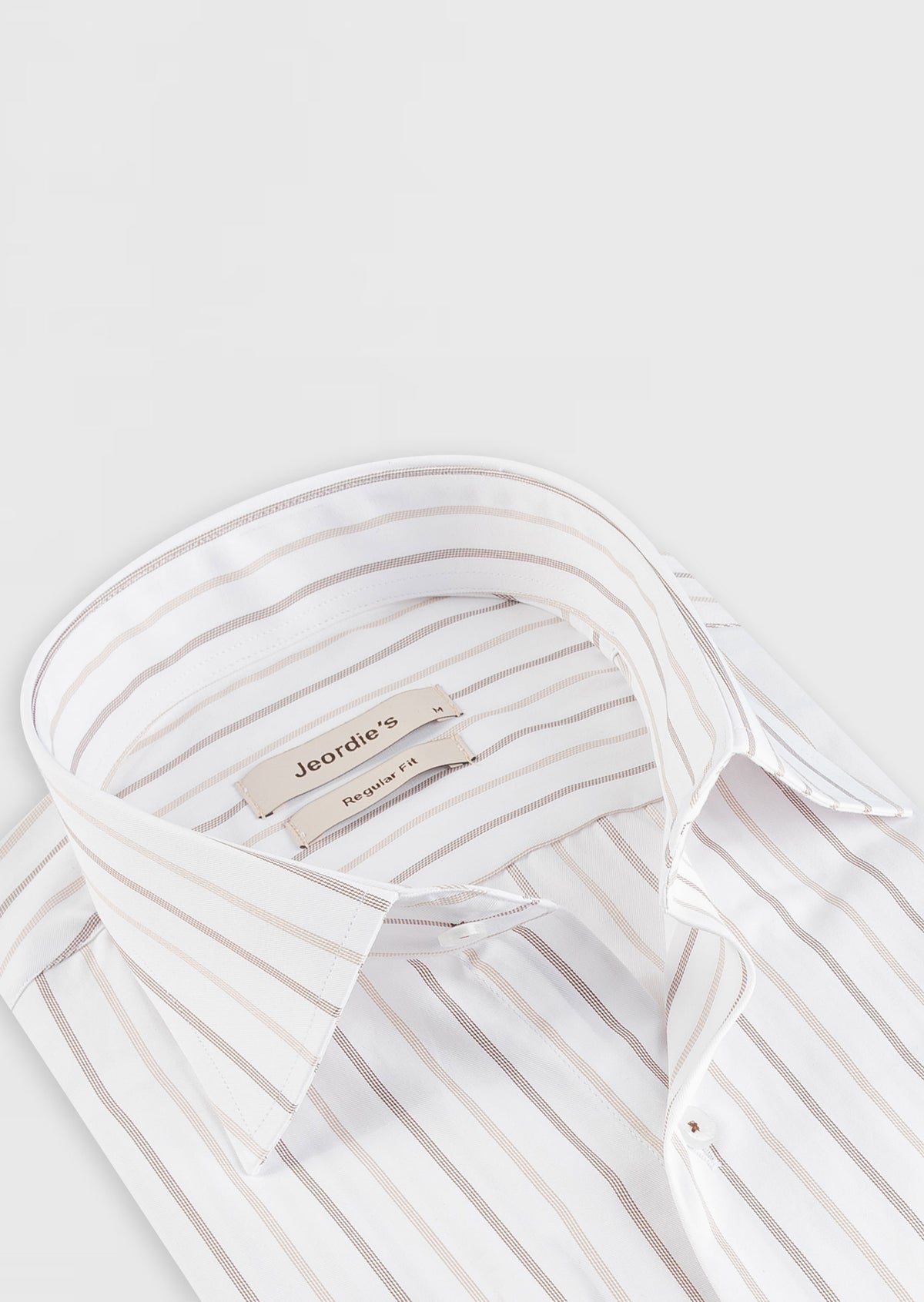 White - Beige Long Sleeve Shirt