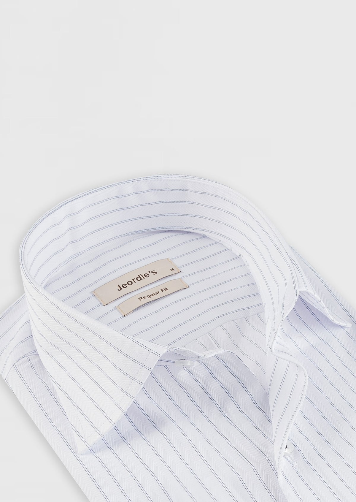 White - Navy Long Sleeve Shirt