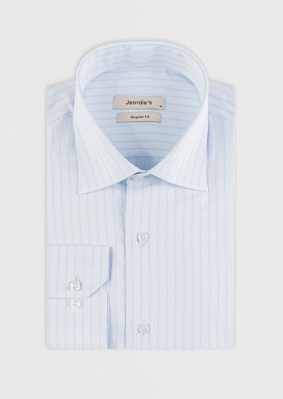 Blue - Sax Blue Long Sleeve Shirt