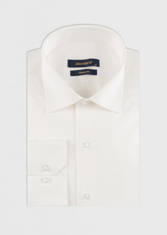 Cream Plain Shirt