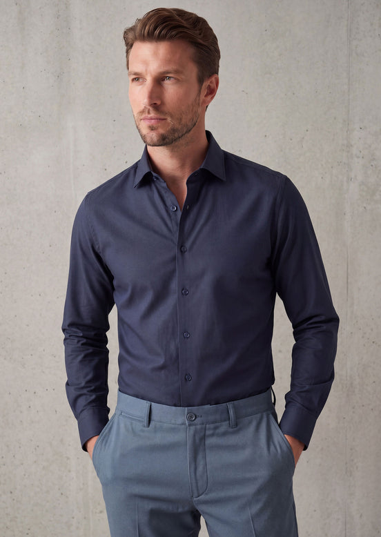 Navy Plain Shirt