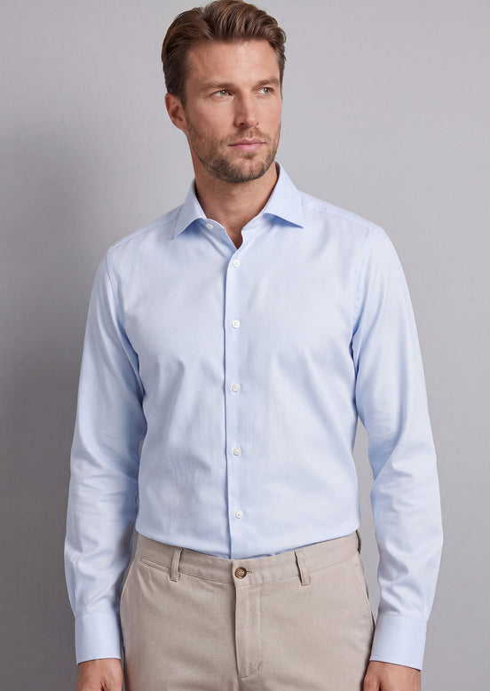 Blue Plain Shirt