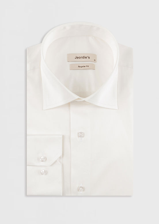Cream Plain Shirt