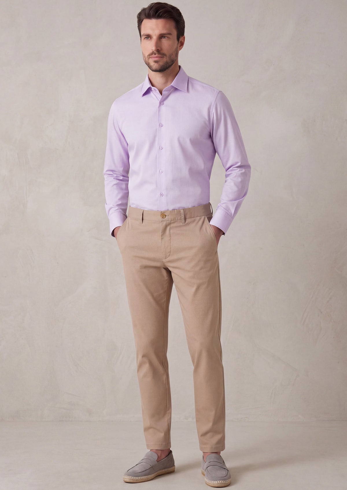 Lilac Long Sleeve Shirt