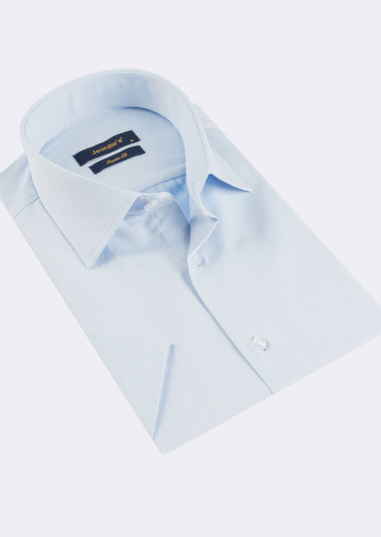 Blue Short Sleeve Shirt