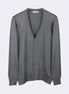 Dark Grey Melange Knitwear