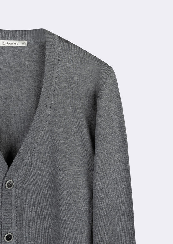 Dark Grey Melange Knitwear