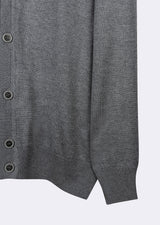 Dark Grey Melange Knitwear