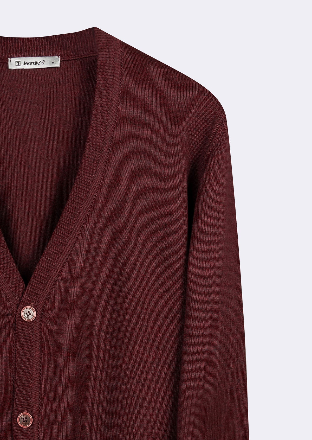 Dark Burgundy Melange Knitwear