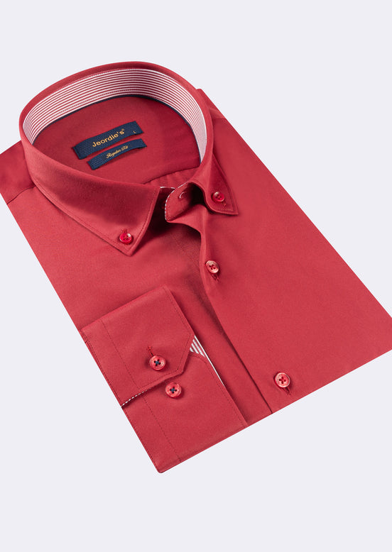 Burgundy Long Sleeve Shirt
