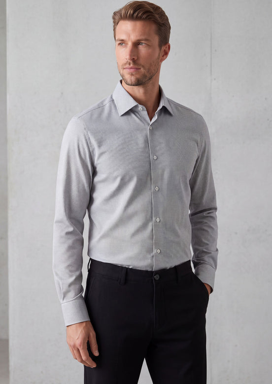 Grey Long Sleeve Shirt
