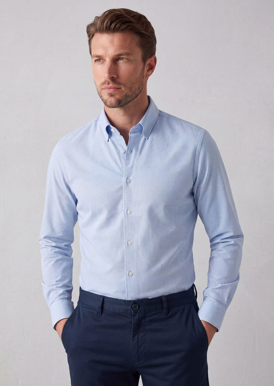 Blue Long Sleeve Shirt
