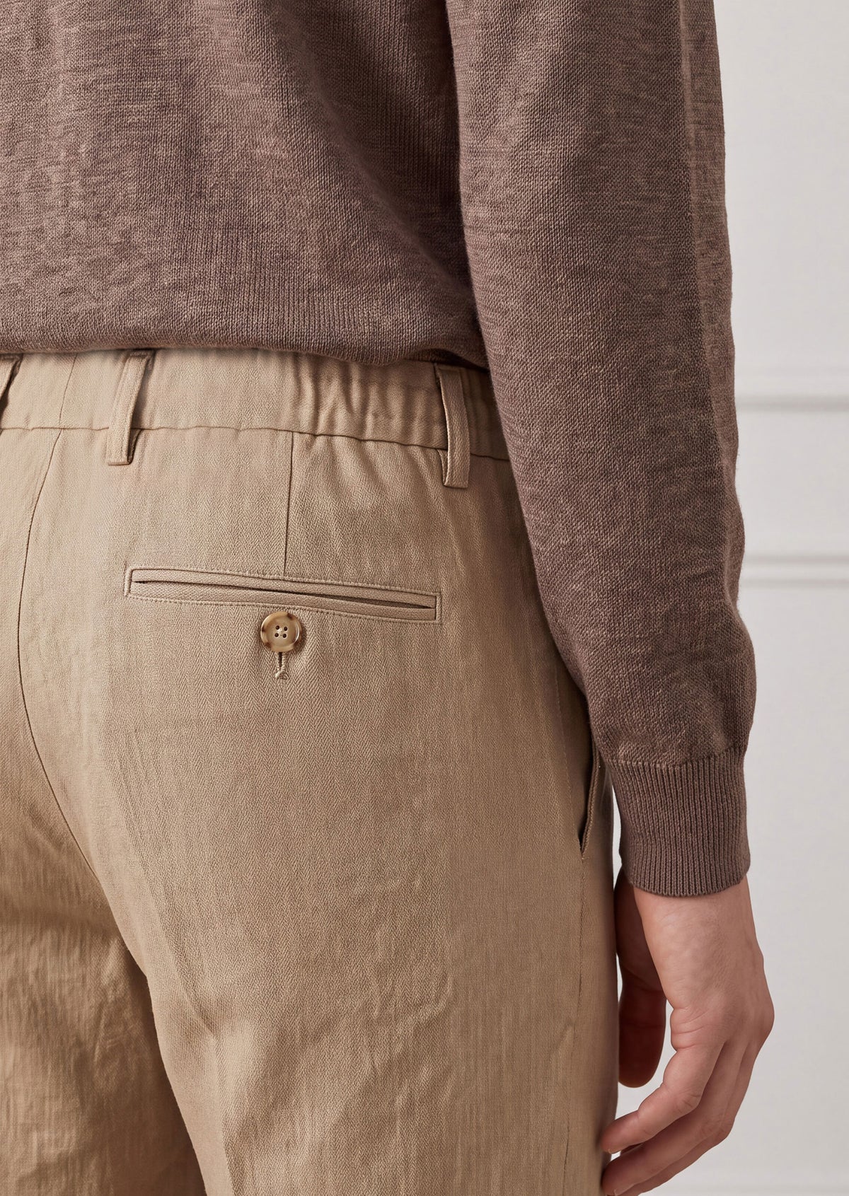 Beige Chino & Casual Pant