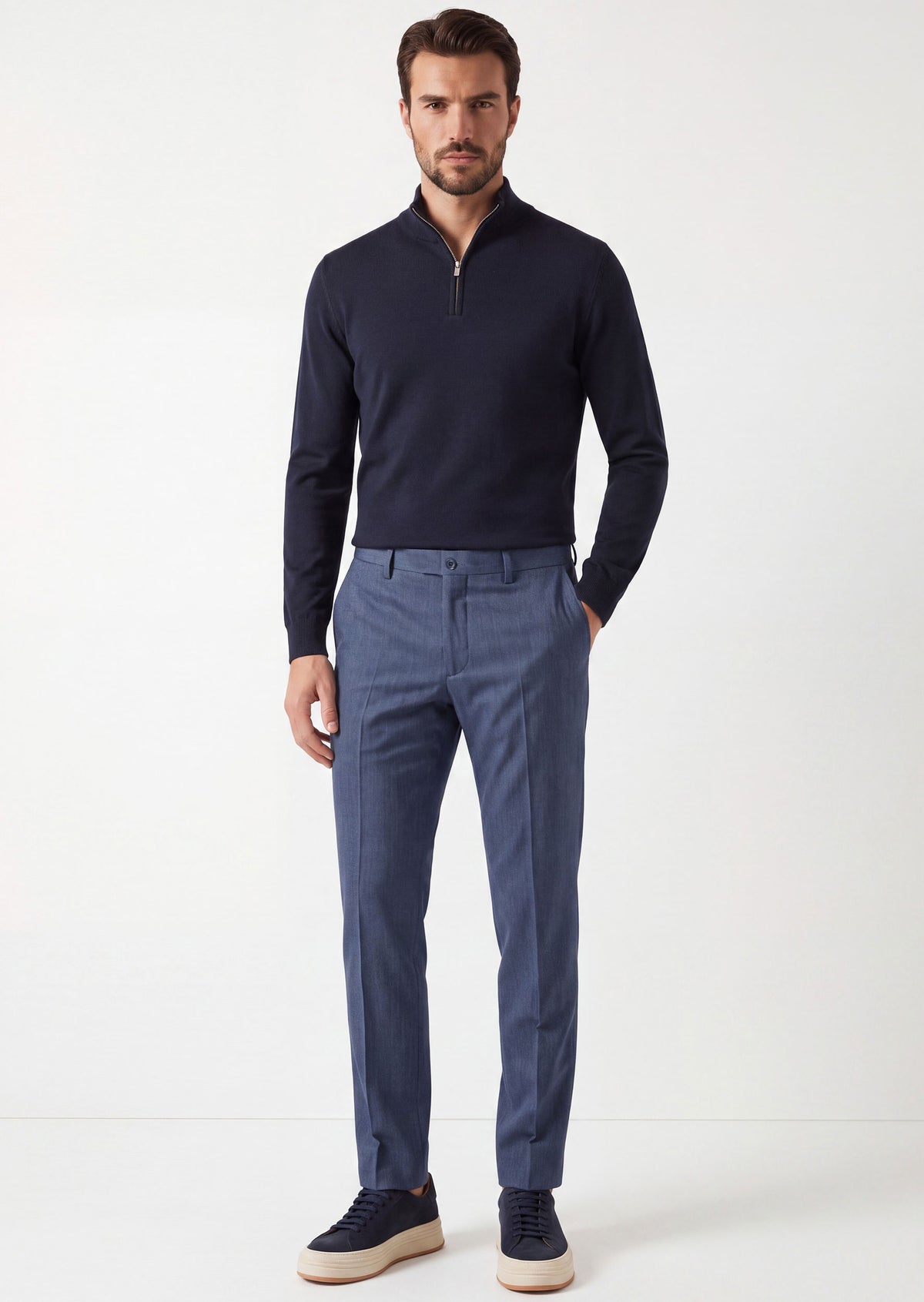 Royal Blue Chino & Casual Pant