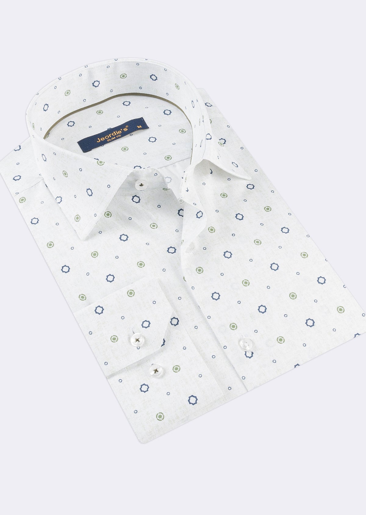 Green - Navy Long Sleeve Shirt