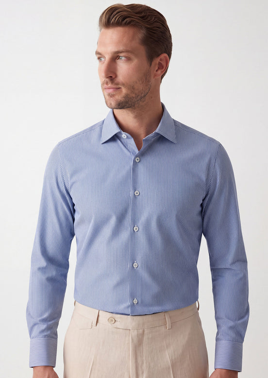 Sax Blue Long Sleeve Shirt
