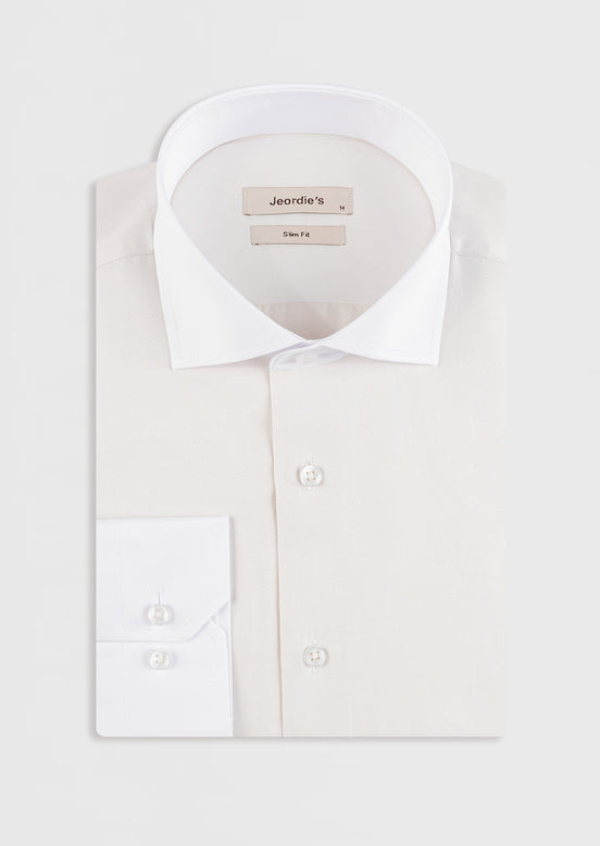 Beige Long Sleeve Shirt