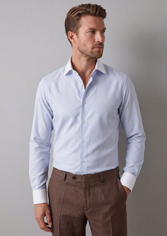 Blue Long Sleeve Shirt