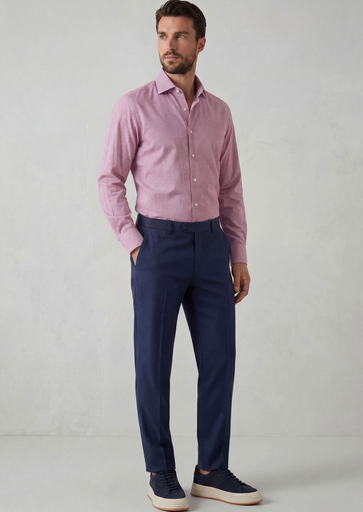 Purple Long Sleeve Shirt