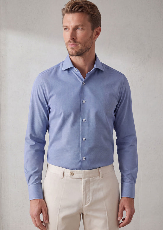 Sax Blue Long Sleeve Shirt