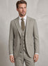 Khaki Three-Piece Suit