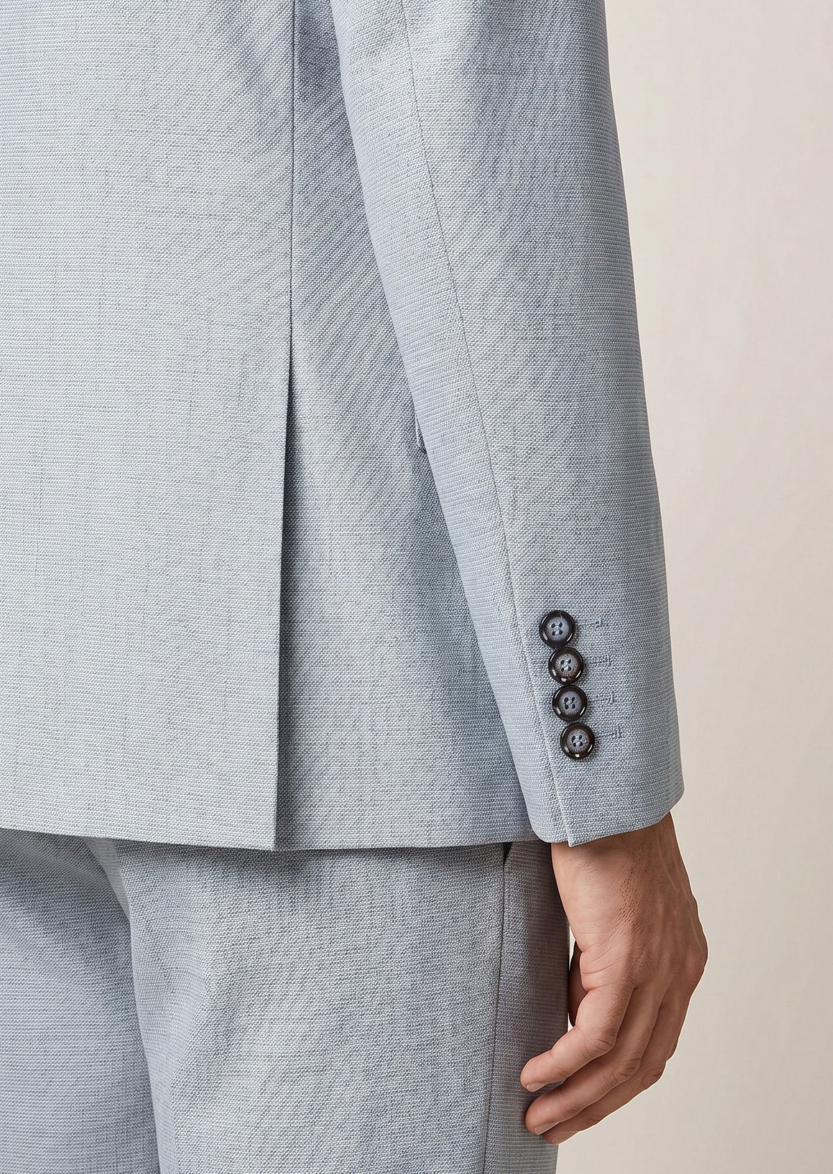 Blue Three-Piece Suit