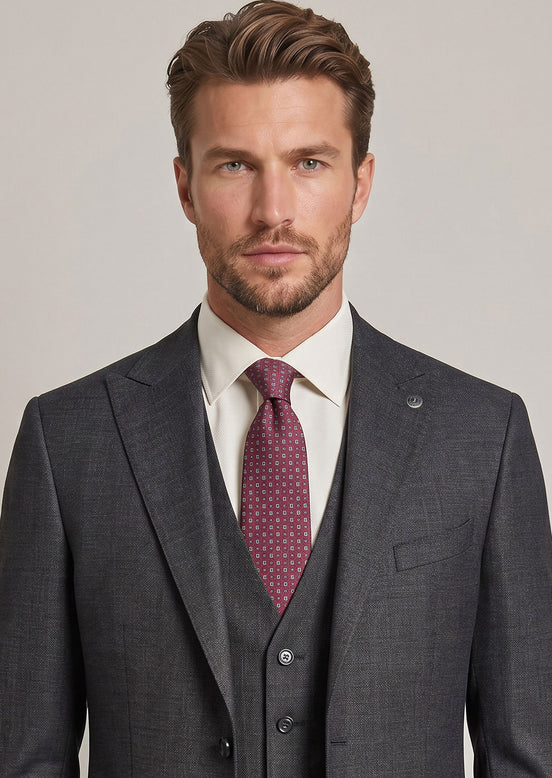 Navy Three-Piece Suit