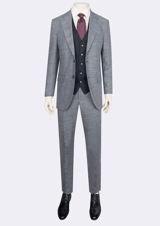 Navy Three-Piece Suit