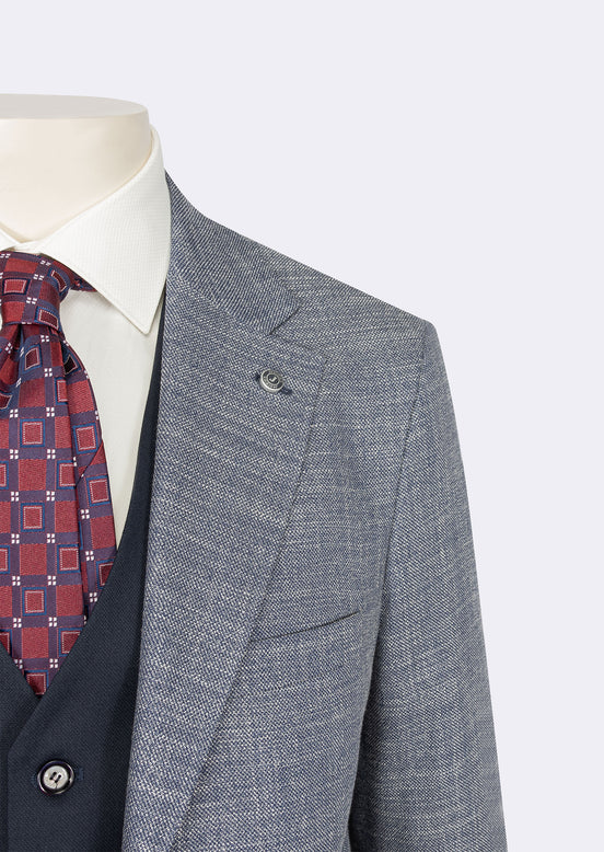 Navy Three-Piece Suit
