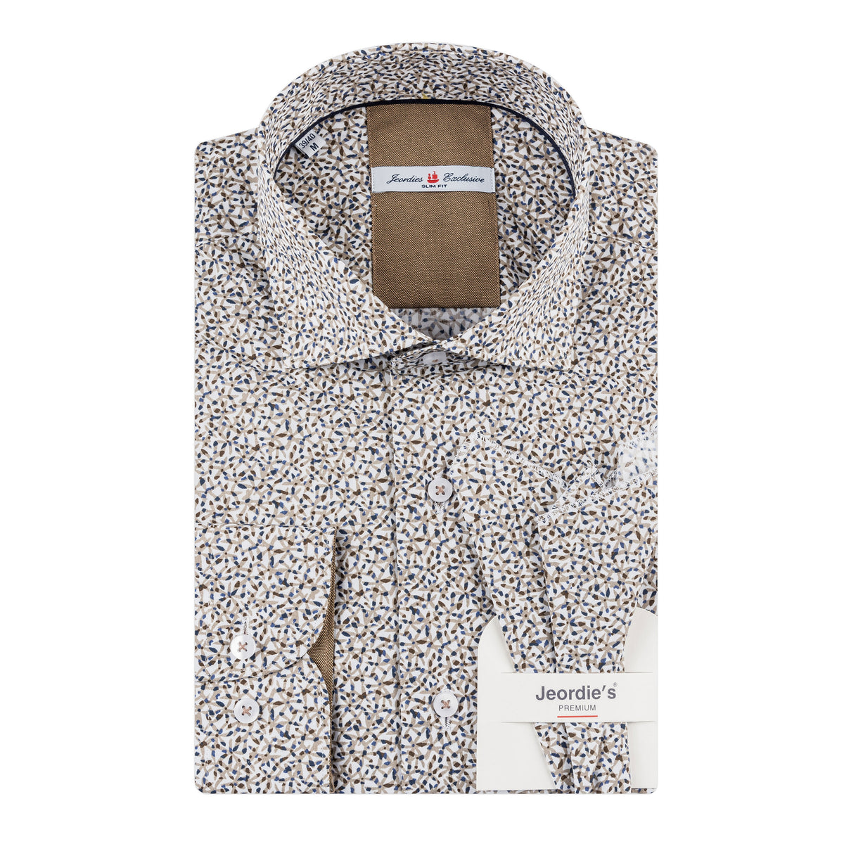 Beige Cotton Shirt
