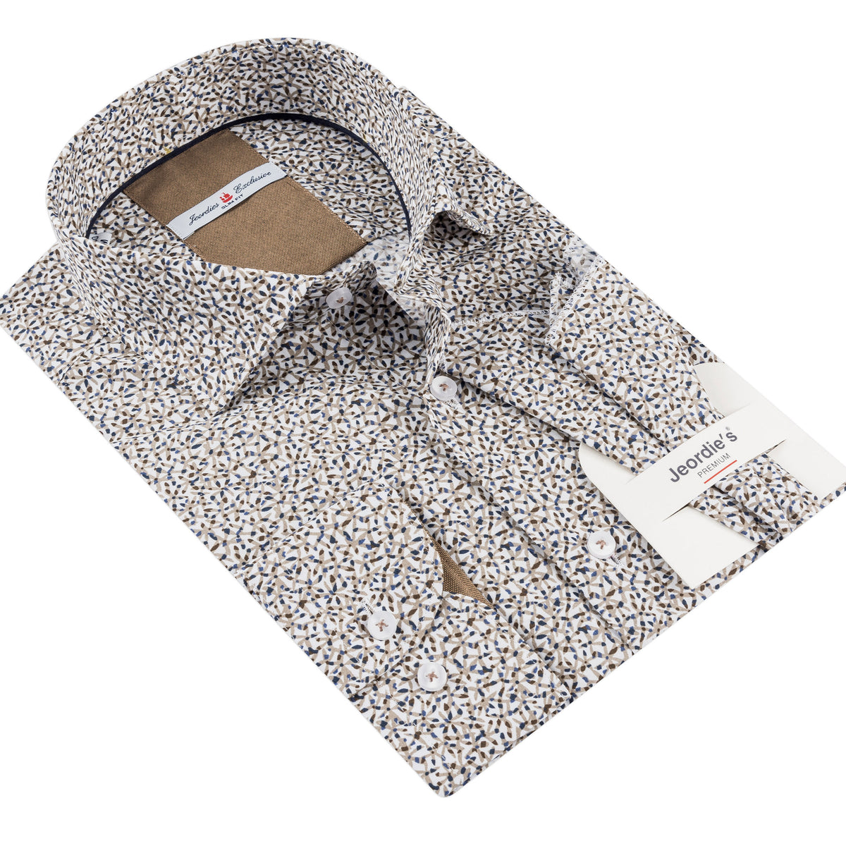 Beige Cotton Shirt