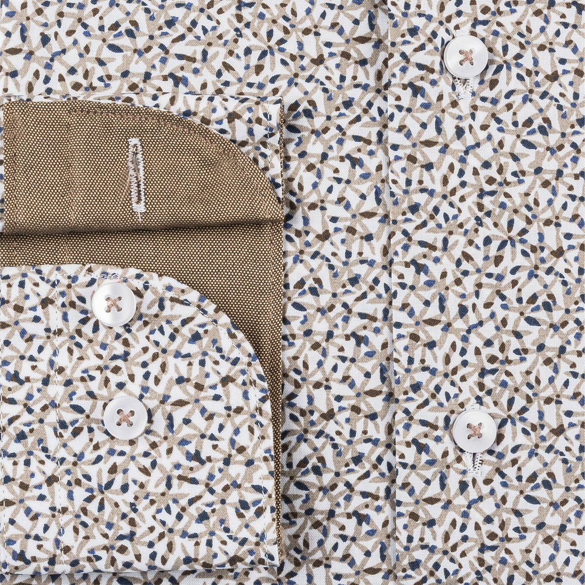 Beige Cotton Shirt