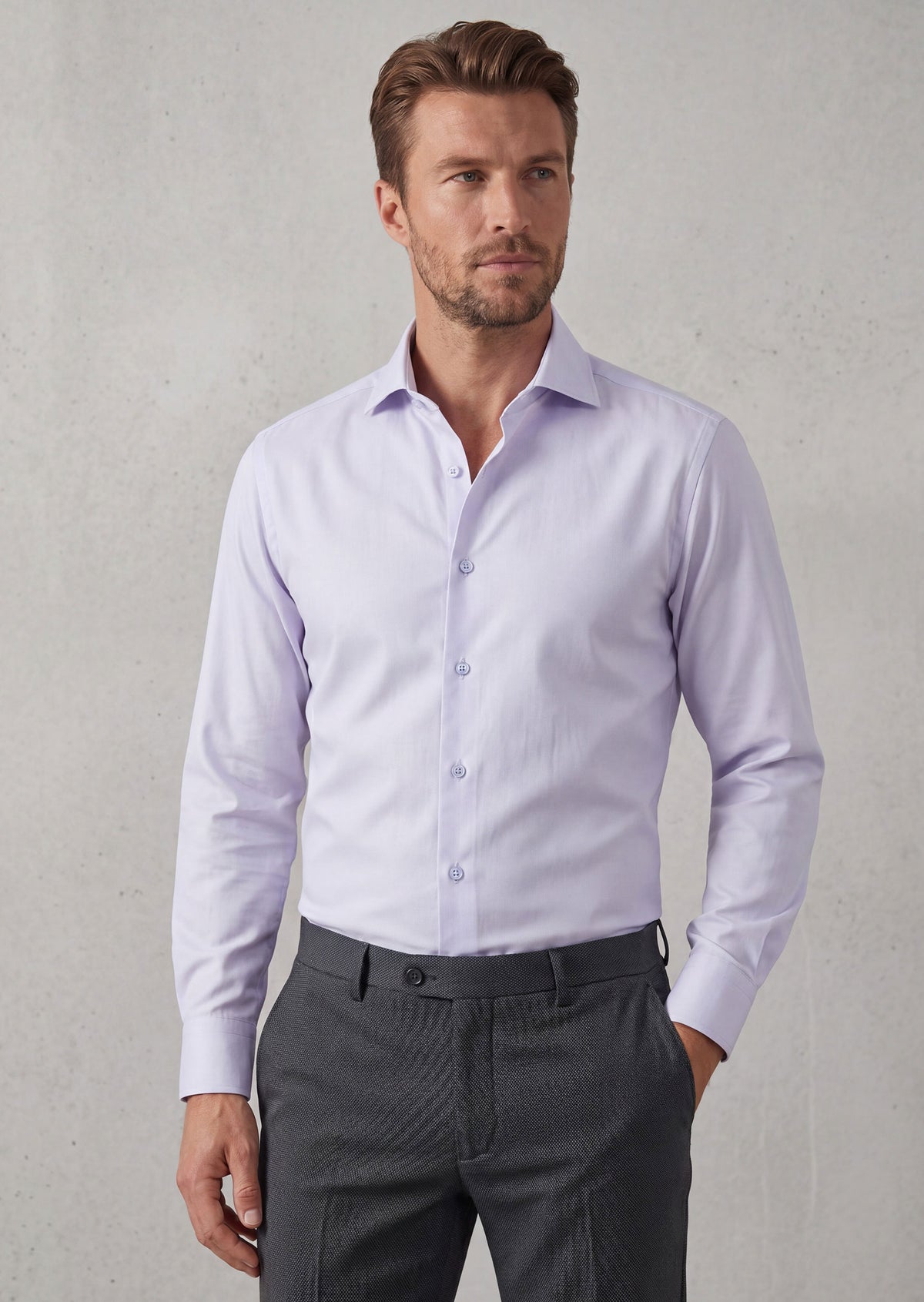 Lilac Long Sleeve Shirt
