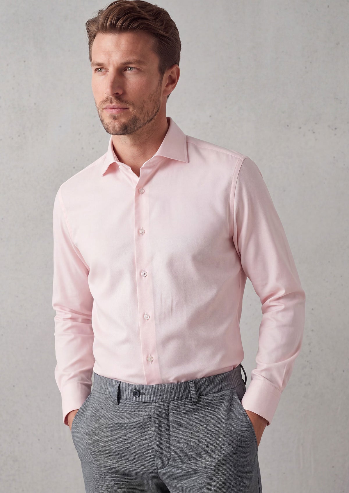 Pink Long Sleeve Shirt