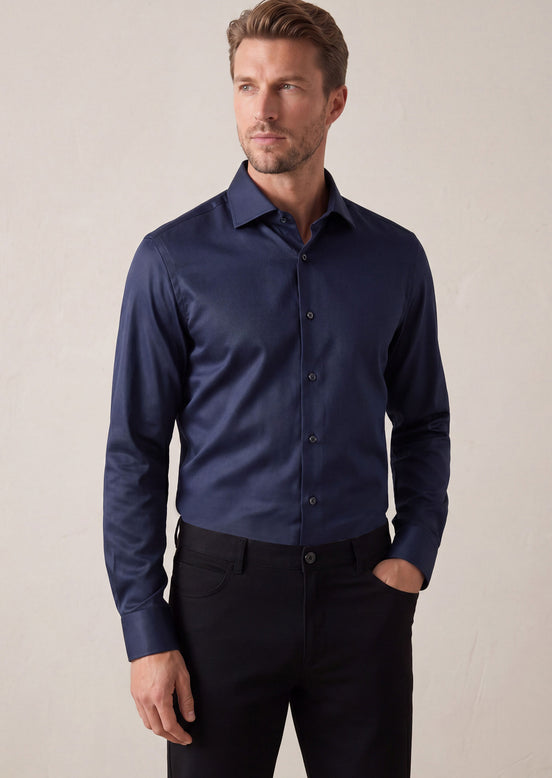 Light Navy Long Sleeve Shirt