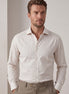 White - Beige Long Sleeve Shirt