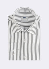White - Black Long Sleeve Shirt