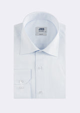 White - Blue Long Sleeve Shirt