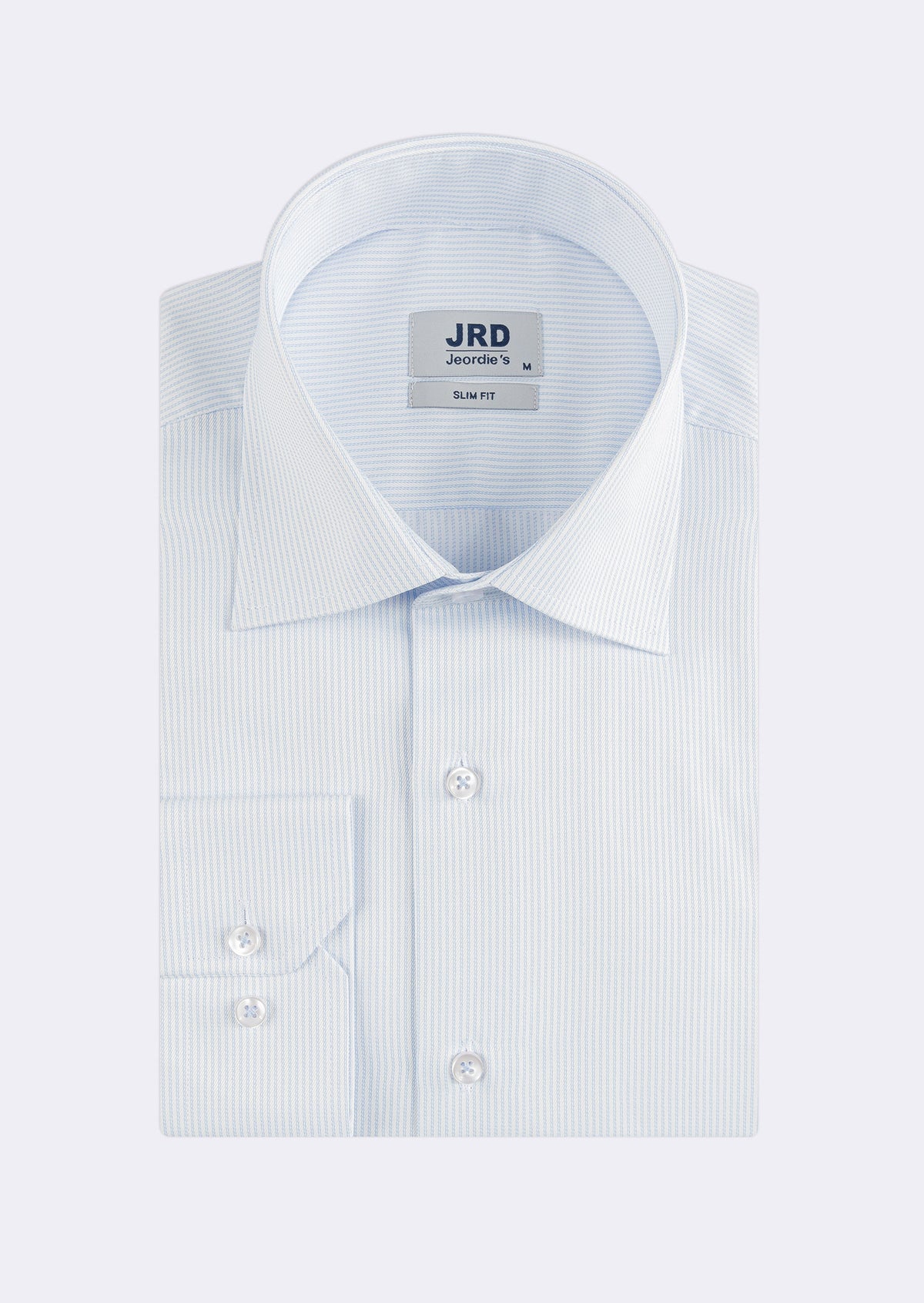White - Blue Long Sleeve Shirt
