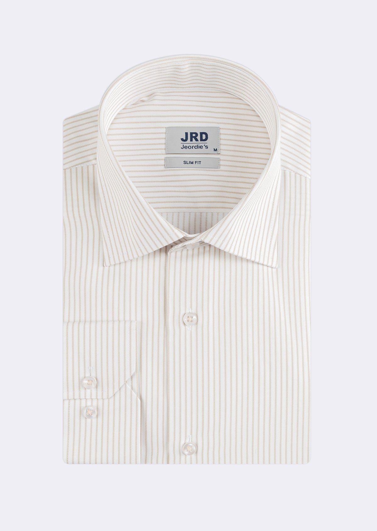 White - Beige Long Sleeve Shirt