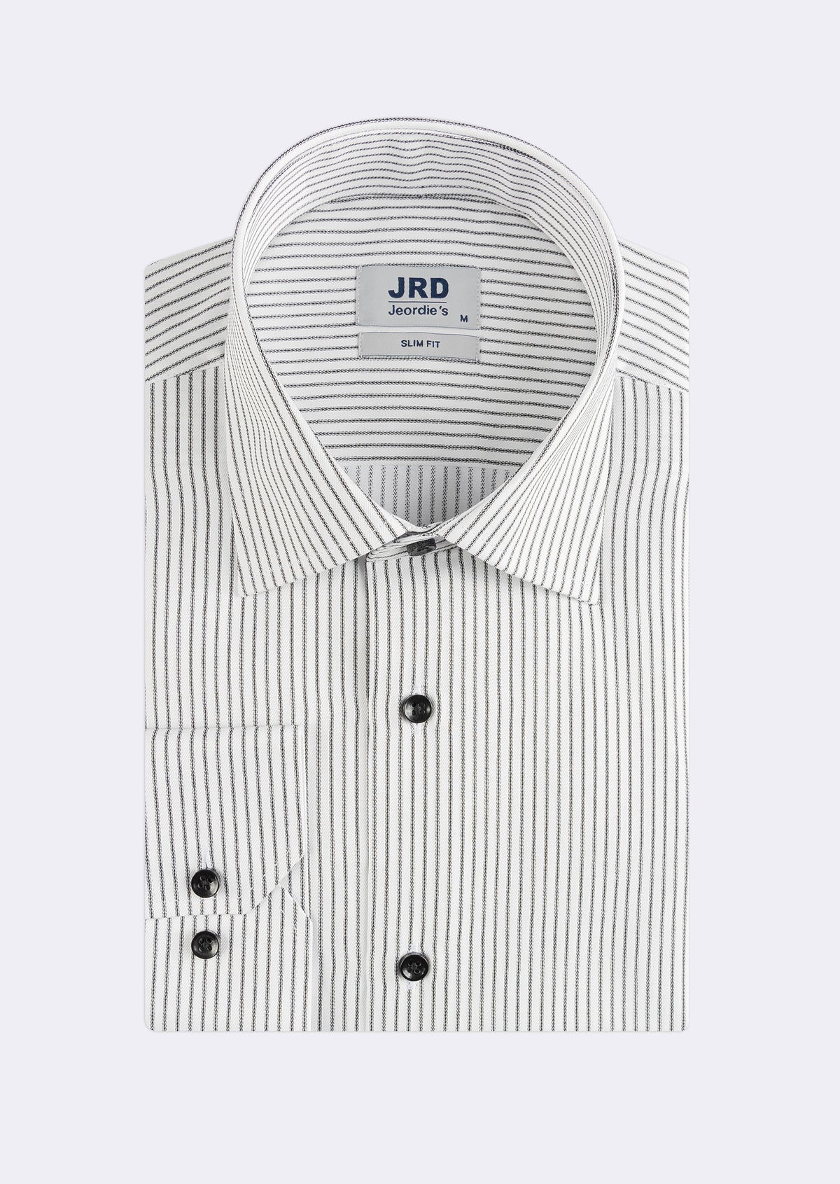 White - Black Long Sleeve Shirt