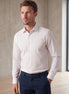 White - Burgundy Long Sleeve Shirt