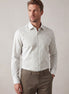 White - Green Long Sleeve Shirt