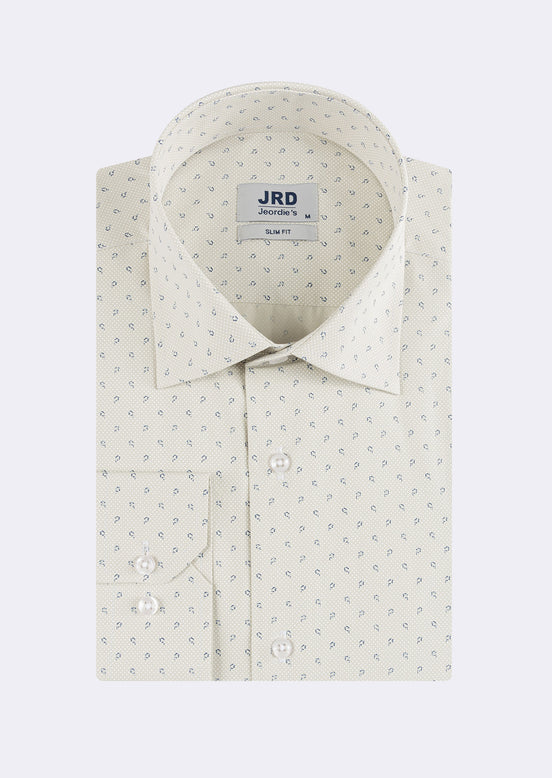 Grey - Navy Long Sleeve Shirt